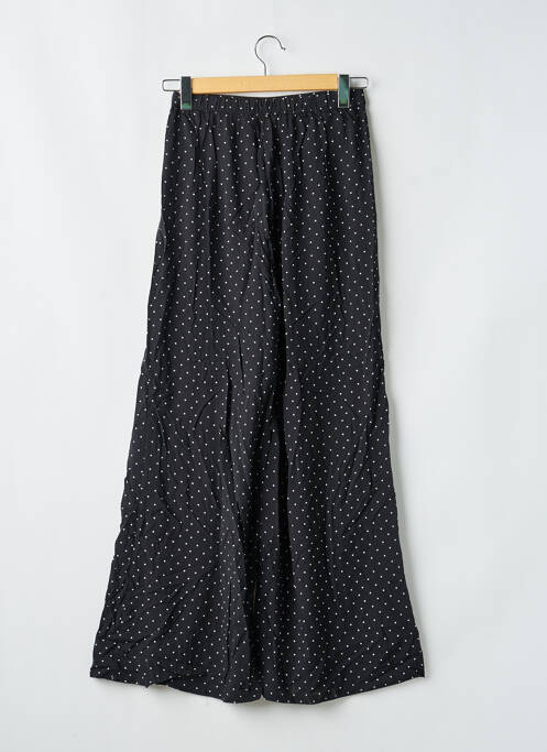 Pantalon larg țesătură poplin mărime normală negru ONE STEP femme