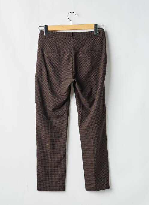 Pantalon drept elasticitate mărime normală maro I.CODE (By IKKS) femme