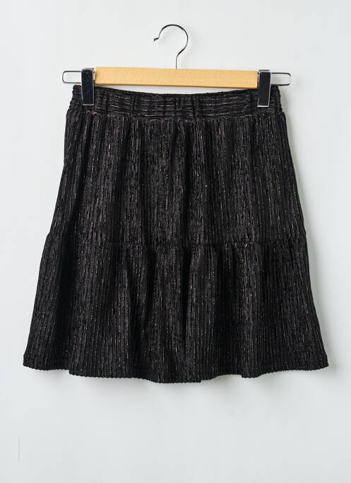 Fustă scurtă croială dreaptă negru KILIBBI femme