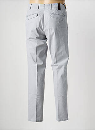 Pantalon chino țesătură melanj mărime normală gri MMX bărbat