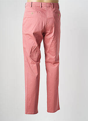 Pantalon chino elasticitate mărime normală roz MEYER bărbat