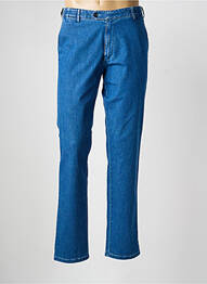 Pantalon chino elasticitate mărime normală albastru MEYER homme