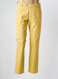 Pantalon chino elasticitate mărime normală galben MEYER homme