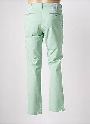 Pantalon chino elasticitate mărime normală verde MEYER bărbat