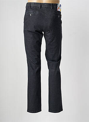 Pantalon chino țesătură melanj mărime normală negru MEYER bărbat