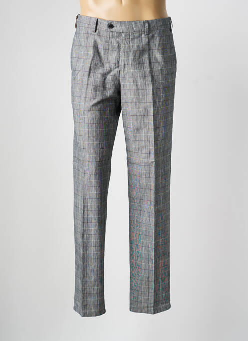 Pantalon chino țesătură melanj mărime normală gri MMX homme