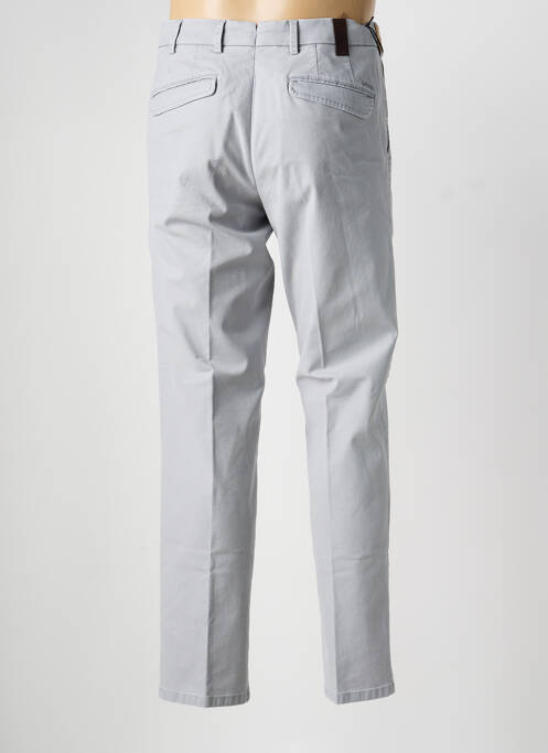 Pantalon chino țesătură melanj mărime normală gri MMX homme