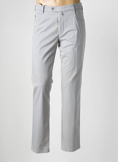 Pantalon slim elasticitate mărime normală gri MEYER homme