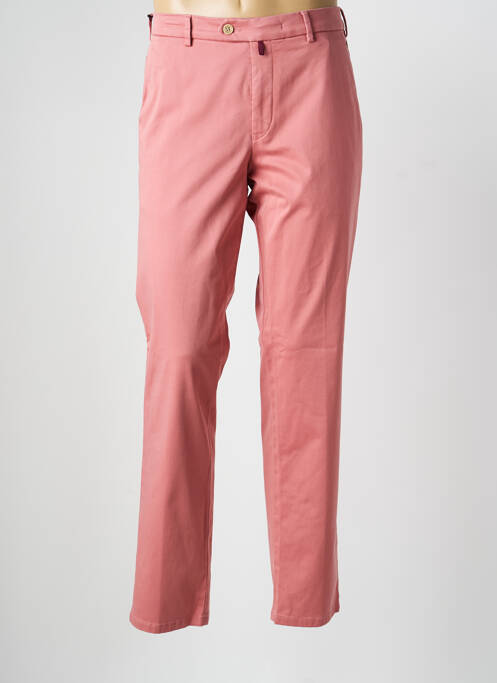 Pantalon chino elasticitate mărime normală roz MEYER homme