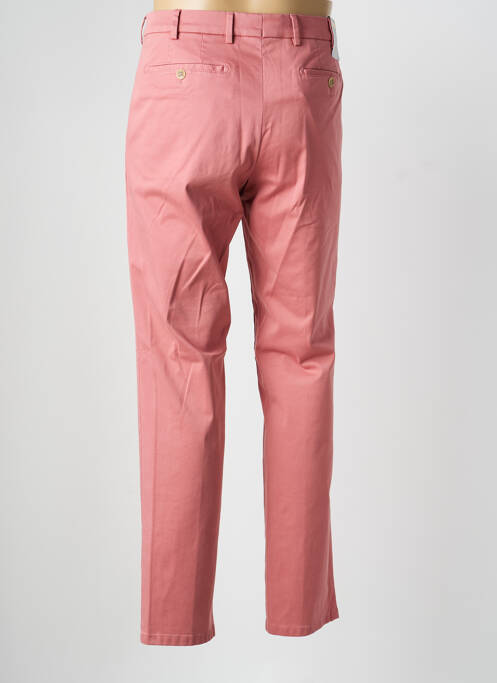 Pantalon chino elasticitate mărime normală roz MEYER homme