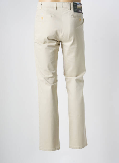 Pantalon chino bio mărime normală bej MEYER homme