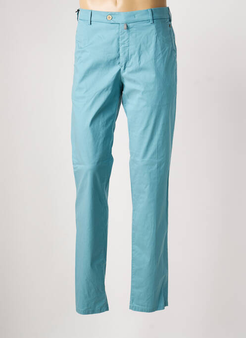 Pantalon chino țesătură poplin mărime normală albastru MEYER homme