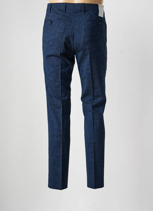 Pantalon chino țesătură melanj mărime normală albastru MEYER homme
