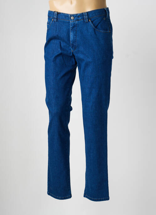 Pantalon chino elasticitate mărime normală albastru MEYER homme