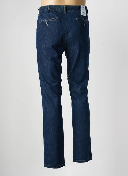 Pantalon chino elasticitate mărime normală albastru MEYER homme