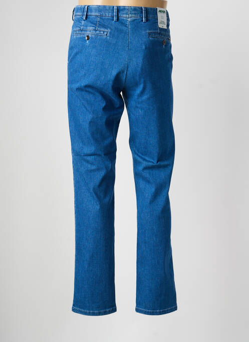 Pantalon chino elasticitate mărime normală albastru MEYER homme