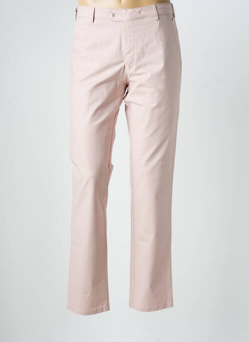 Pantalon chino elasticitate mărime normală roz MEYER homme