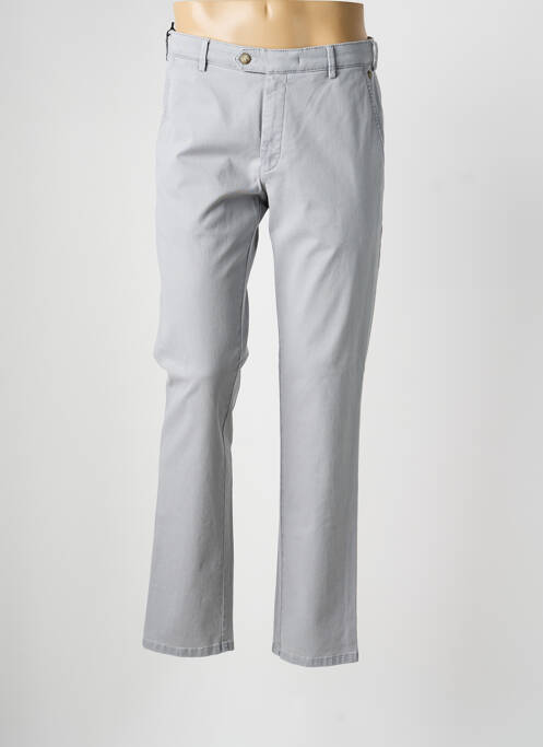 Pantalon chino elasticitate mărime normală gri MEYER homme