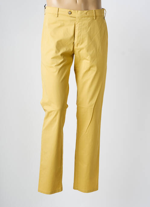 Pantalon chino elasticitate mărime normală galben MEYER homme
