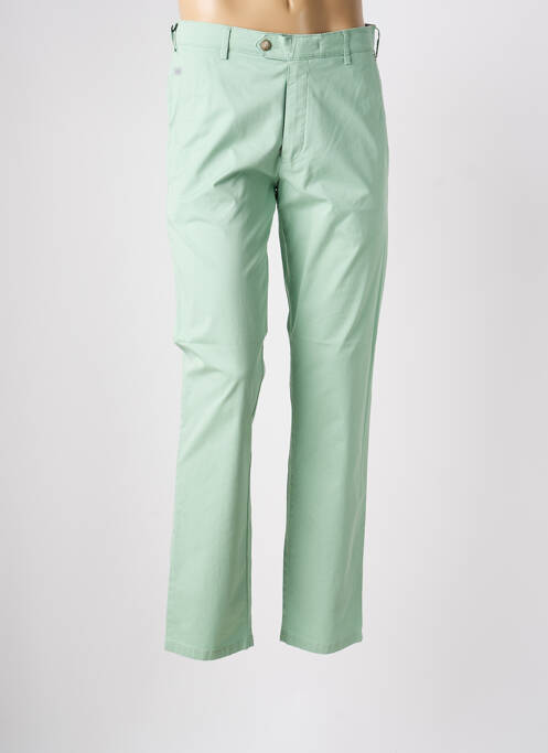 Pantalon chino elasticitate mărime normală verde MEYER homme