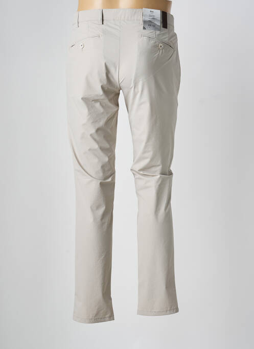 Pantalon chino țesătură poplin mărime normală gri MMX homme