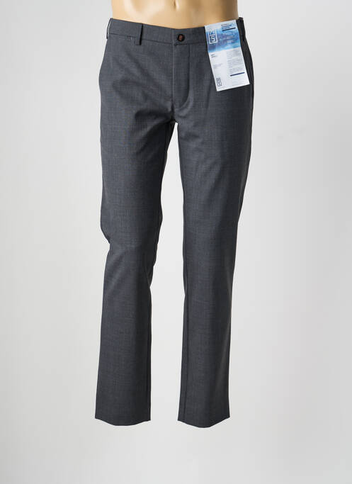 Pantalon chino țesătură melanj mărime normală gri M5 BY MEYER homme