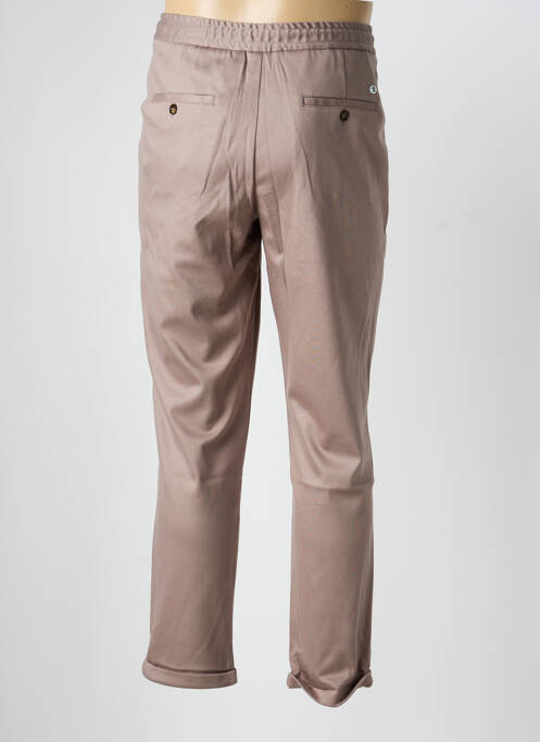 Pantalon chino elasticitate mărime normală maro DESOTO homme