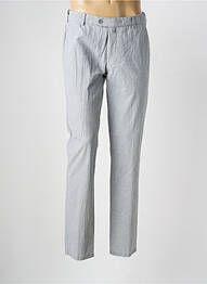 Pantalon slim țesătură melanj mărime normală gri MEYER homme