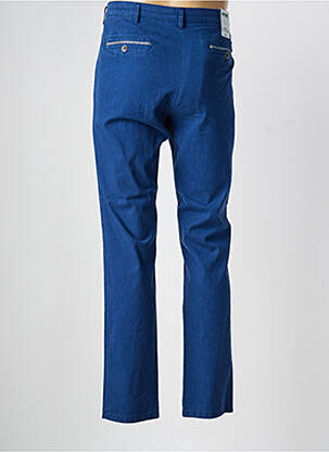 Pantalon chino elasticitate mărime normală albastru MEYER bărbat