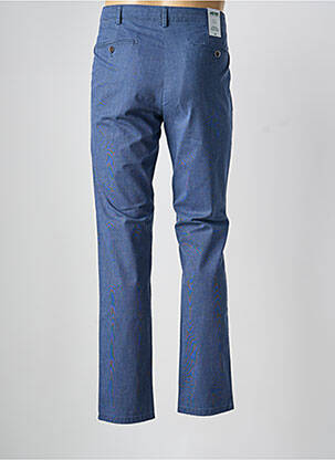 Pantalon chino bio mărime normală albastru MEYER bărbat