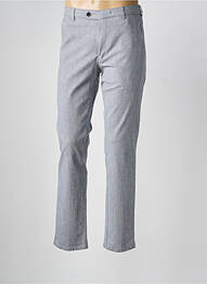 Pantalon chino țesătură melanj mărime normală albastru MEYER homme