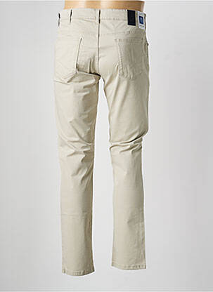 Pantalon slim elasticitate mărime normală bej M5 BY MEYER bărbat