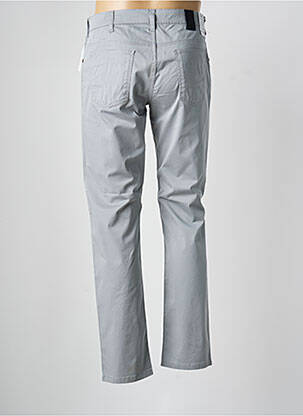 Pantalon slim țesătură poplin mărime normală gri M5 BY MEYER bărbat