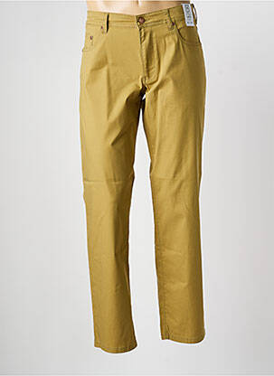 Pantalon slim țesătură poplin mărime normală verde M5 BY MEYER bărbat