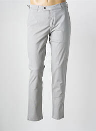 Pantalon chino țesătură melanj mărime normală gri MMX homme