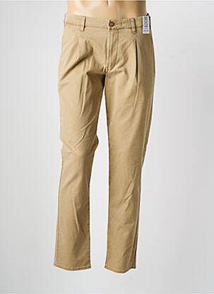 Pantalon chino elasticitate mărime normală bej M5 BY MEYER bărbat
