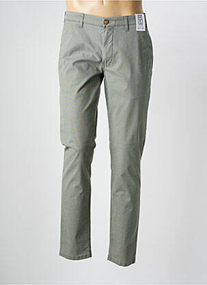 Pantalon chino țesătură melanj mărime normală verde M5 BY MEYER bărbat