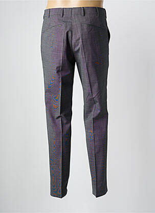 Pantalon slim țesătură melanj mărime normală gri MMX bărbat