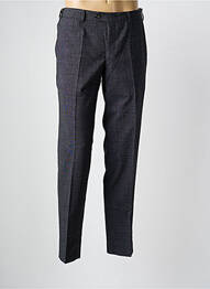 Pantalon slim țesătură melanj mărime normală gri MMX homme