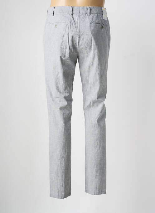 Pantalon slim țesătură melanj mărime normală gri MEYER homme