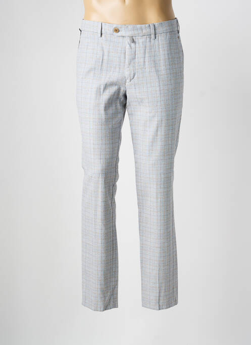 Pantalon slim țesătură melanj mărime normală gri MEYER homme