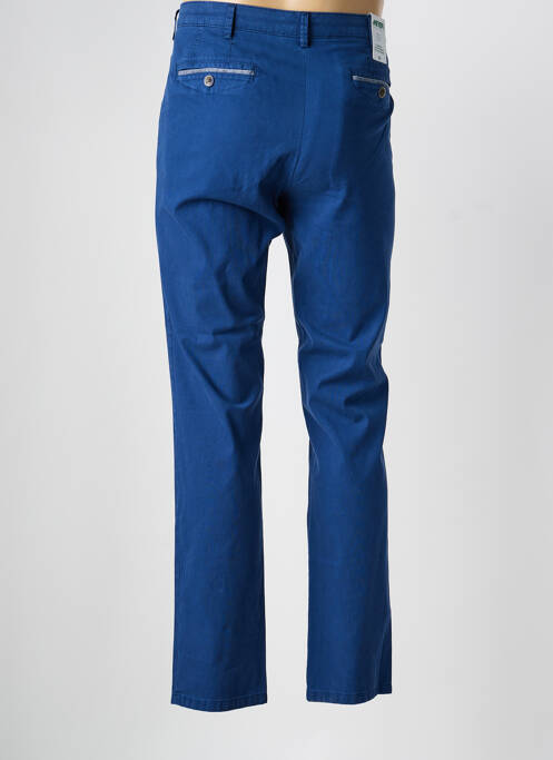 Pantalon chino elasticitate mărime normală albastru MEYER homme