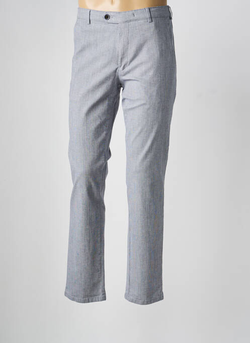 Pantalon chino țesătură melanj mărime normală albastru MEYER homme