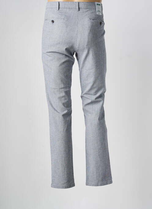 Pantalon chino țesătură melanj mărime normală albastru MEYER homme