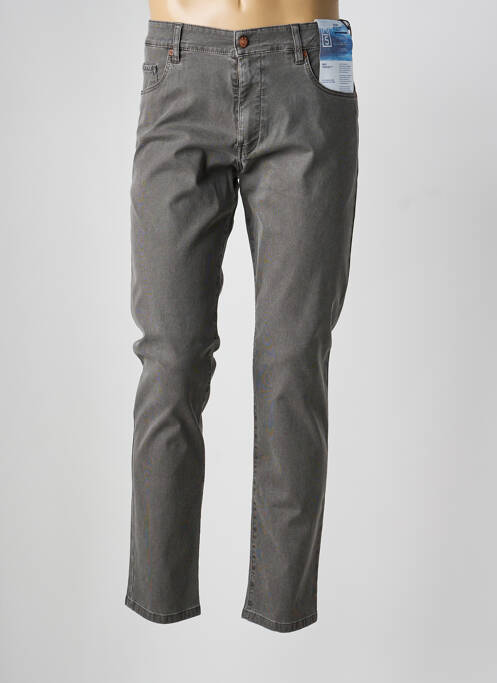 Blugi cu croială slim elasticitate mărime normală gri M5 BY MEYER homme