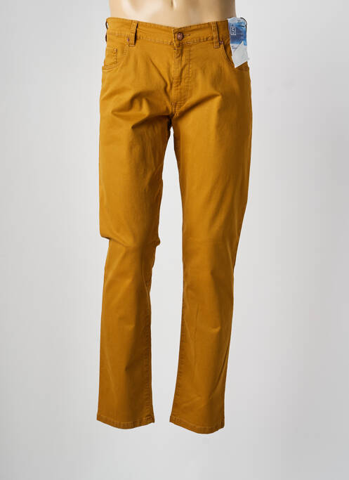 Pantalon slim elasticitate mărime normală galben M5 BY MEYER homme
