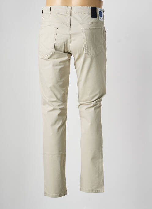 Pantalon slim elasticitate mărime normală bej M5 BY MEYER homme