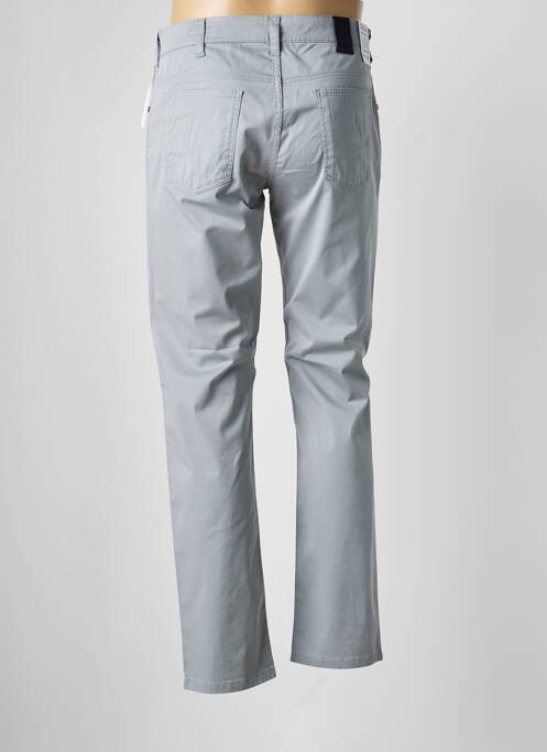 Pantalon slim țesătură poplin mărime normală gri M5 BY MEYER homme