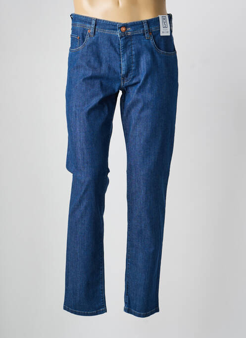 Blugi cu croială slim elasticitate mărime normală albastru M5 BY MEYER homme