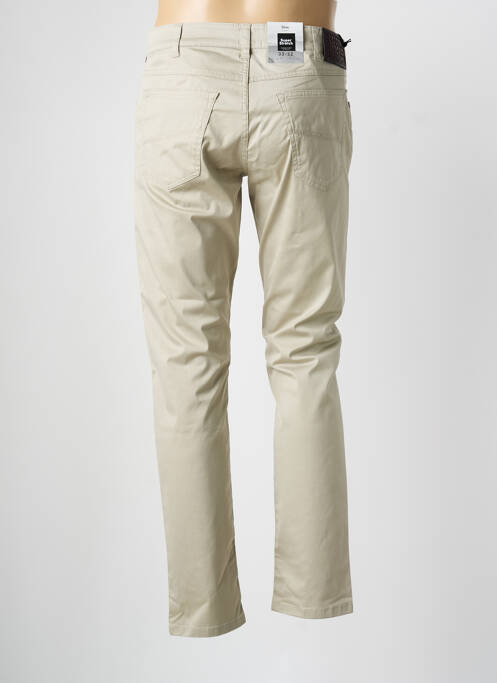 Pantalon slim țesătură poplin mărime normală verde MMX homme